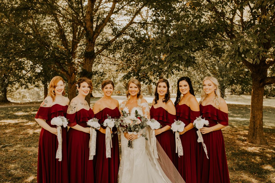 Wine Bridesmaid Dresses We're Currently ...